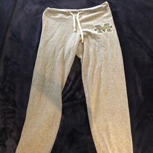 Grey Michigan sweatpants